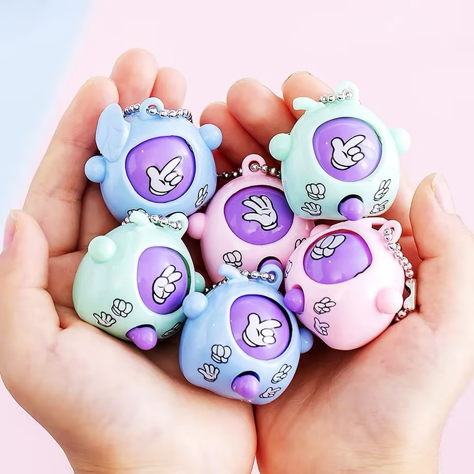 Baby Products You Need - 1/5/10 Uds Mini Pop Rock-papel-tijeras llavero