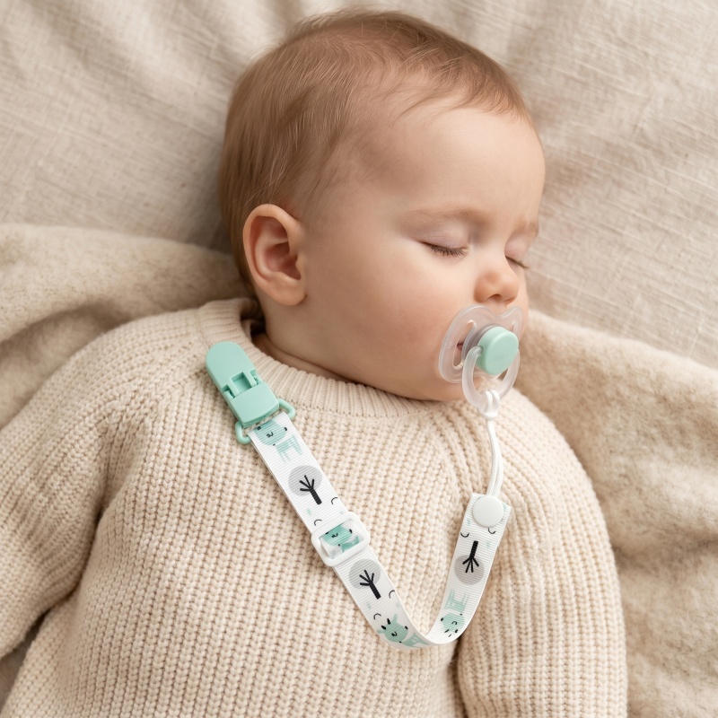 Baby Pacifier Clip - Cadenas de sujetachupetes para bebé con