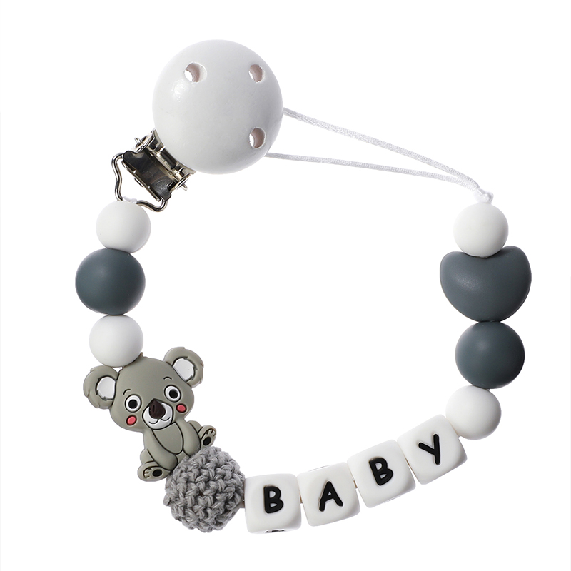 Clips para chupete hechos a ma - Baby Pacifier Clip reseña y precio