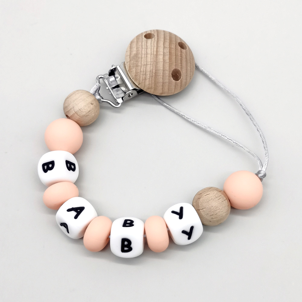 Clips para chupete con nombre  - Baby Pacifier Clip reseña y precio