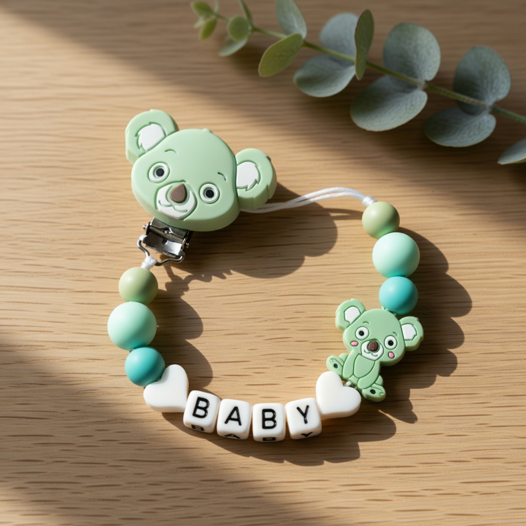 Clip de silicona para chupete  - Baby Pacifier Clip reseña y precio