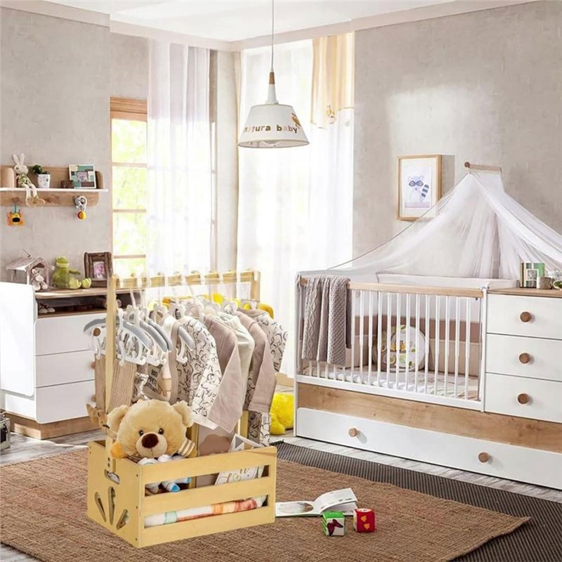Cesta de regalo de madera A25F - Baby Products Gift Hamper reseña y precio