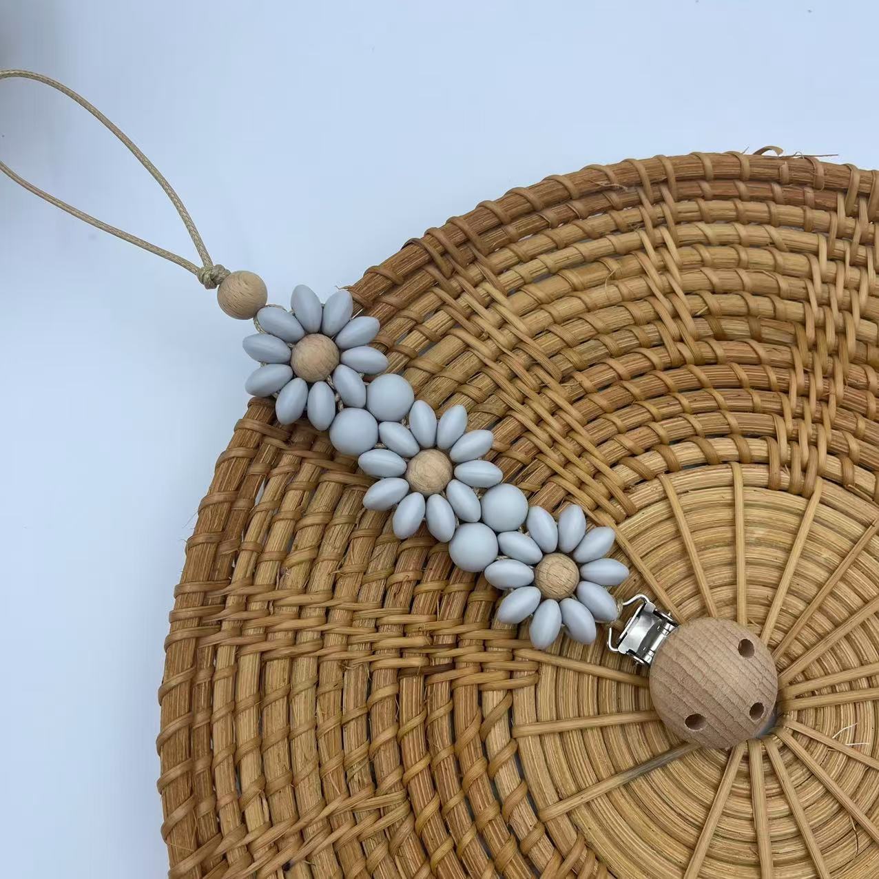 Cadena de chupete de bebé pers - Baby Pacifier Clip reseña y precio