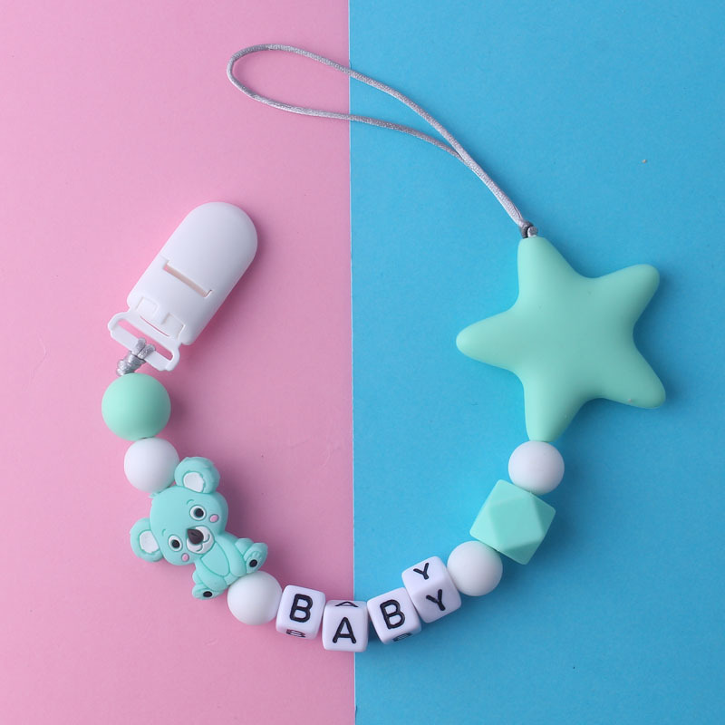 Cadena para Chupón de Bebé con - Baby Pacifier Clip reseña y precio