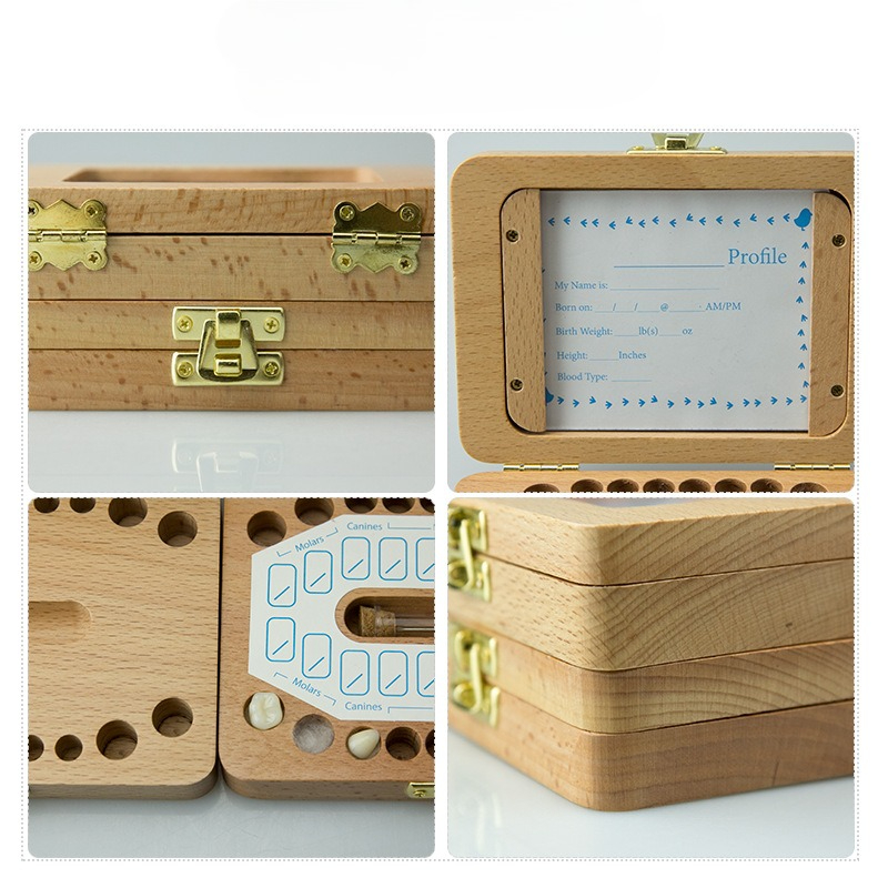 Marco de fotos de madera, caja - Baby Products Photos reseña y precio