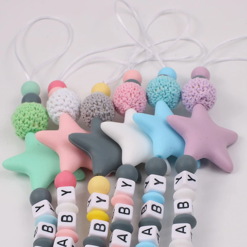 Nuevo nombre personalizado, pu - Baby Pacifier Clip reseña y precio