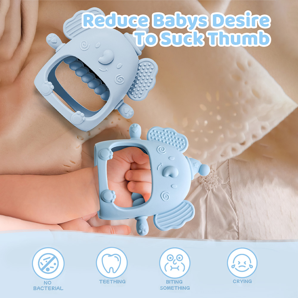 Mordedor de silicona para bebé - Baby Products You Need reseña y precio