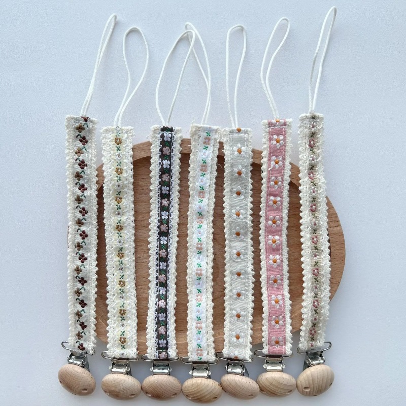Cadena de Encaje para Chupete, - Baby Pacifier Clip reseña y precio